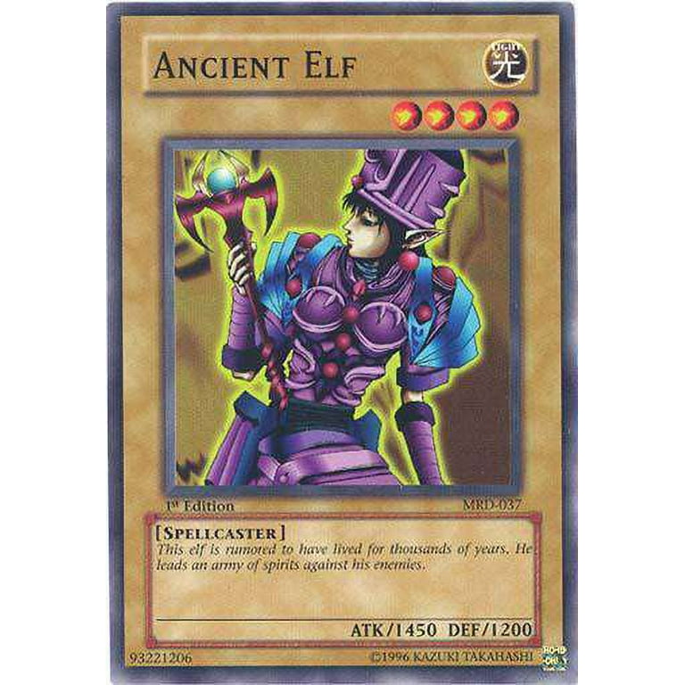 YuGiOh Metal Raiders Common Ancient Elf MRD-037 - Walmart.com