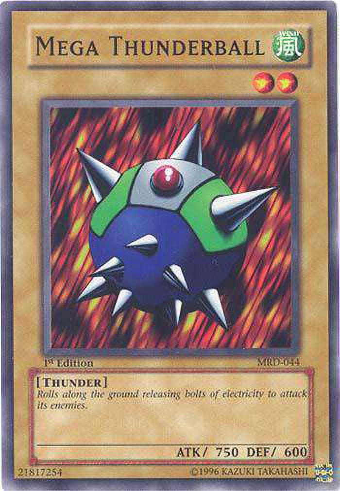 YuGiOh Metal Raiders Common Mega Thunderball MRD-044 - Walmart.com