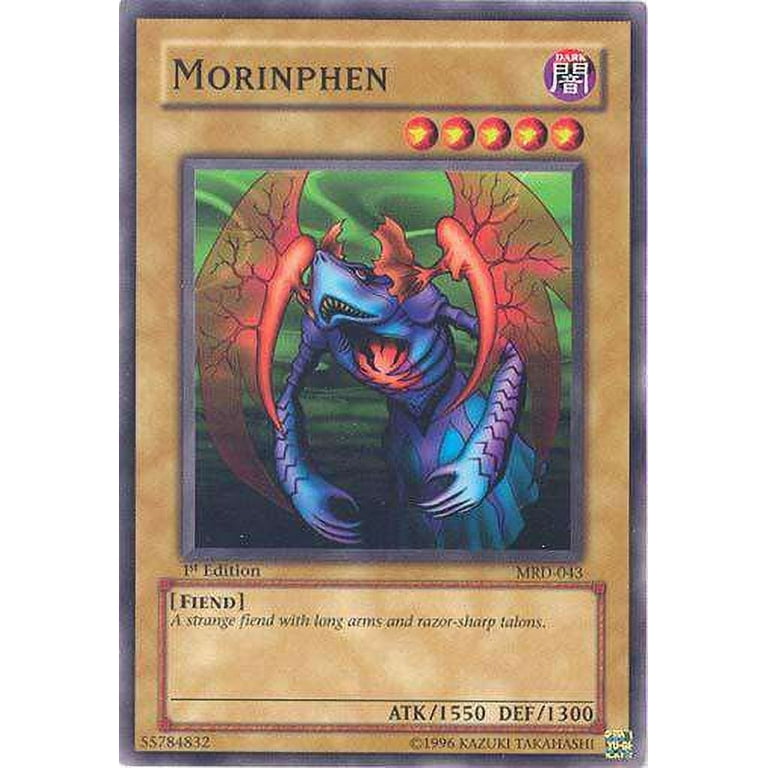AR CHR ONLY100cards100kindsマーシャドー　ラッキー他 YuGiOh Metal Raiders Common Morinphen MRD-043 - Walmart.com