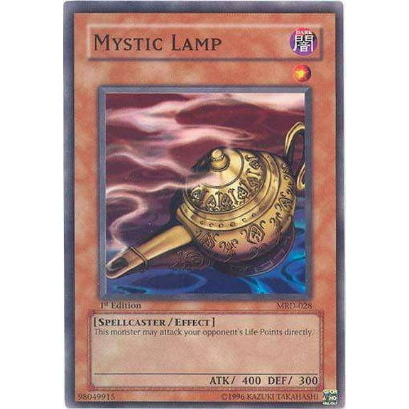 YuGiOh Metal Raiders Common Mystic Lamp MRD-028