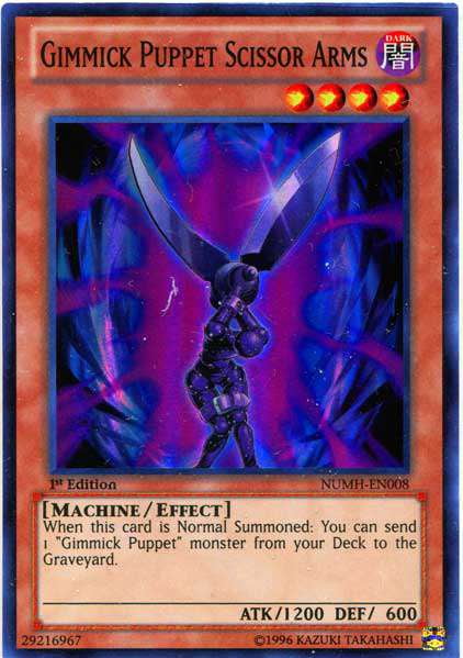 yugioh gimmick cards INFO-EN042 Gimmick Puppet Fantasix Machinix : Super Rare 1st Edition YuGiOh Card