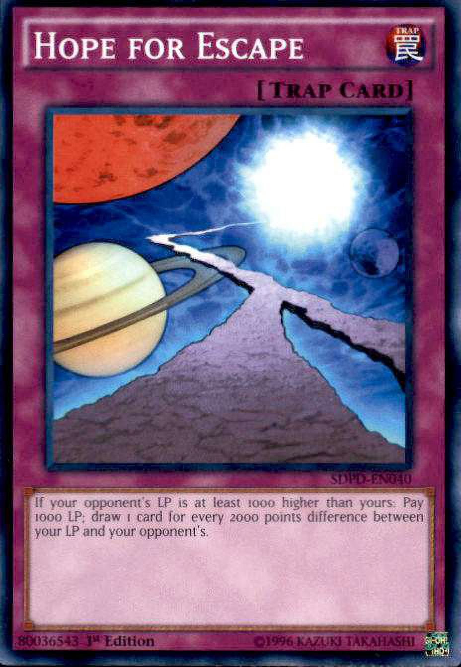 YuGiOh Pendulum Domination Structure Deck Common Hope for Escape SDPD-EN040  - Walmart.com