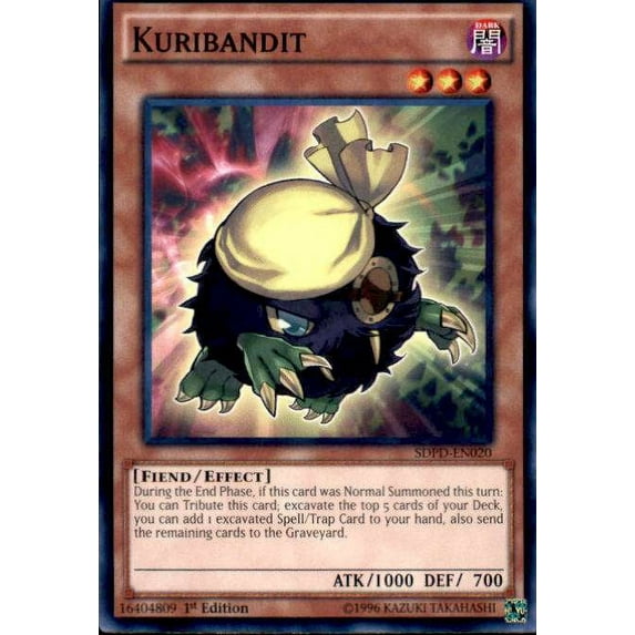 YuGiOh Pendulum Domination Structure Deck Common Kuribandit SDPD-EN020