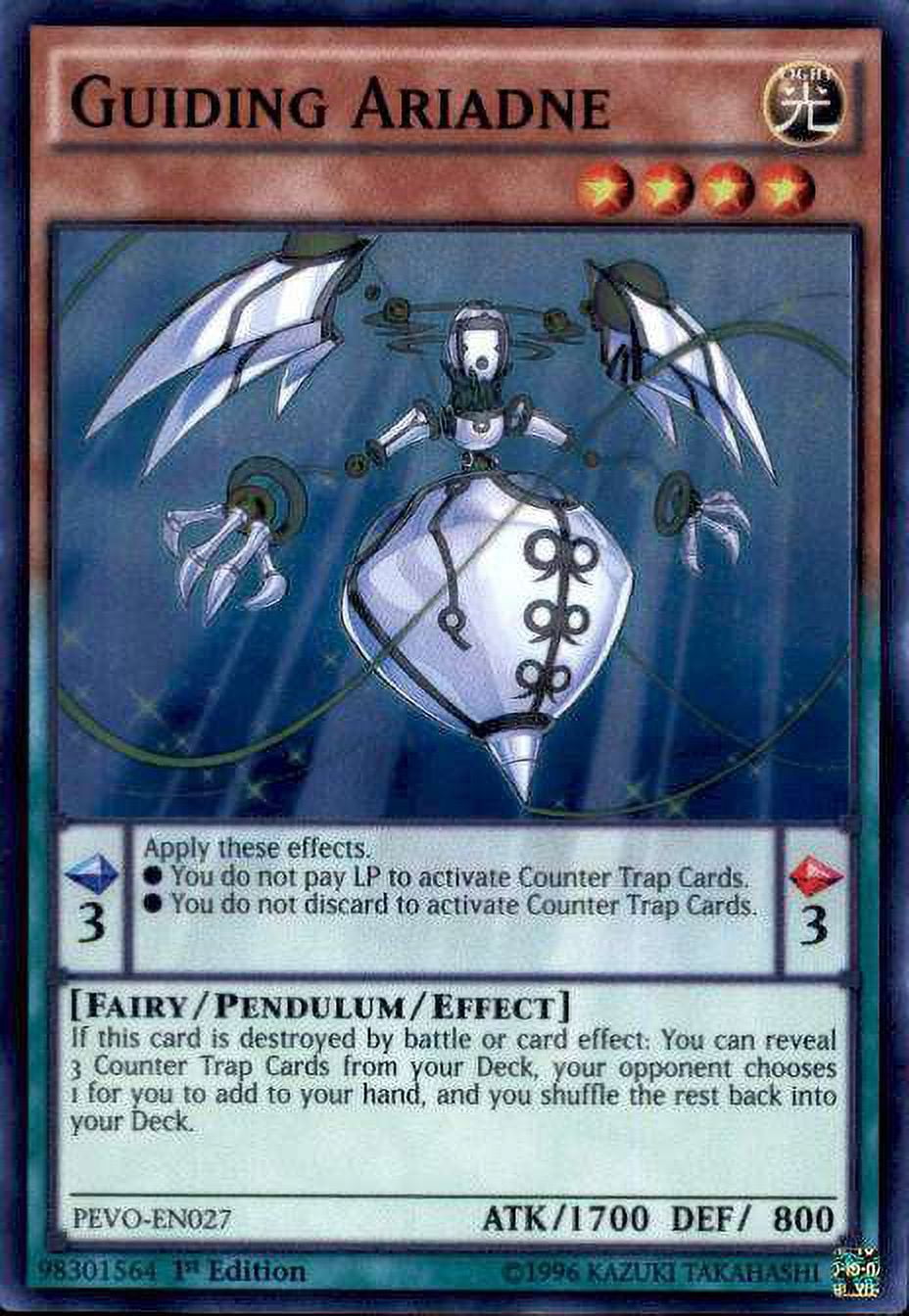 YuGiOh Pendulum Evolution Super Rare Guiding Ariadne PEVOEN027