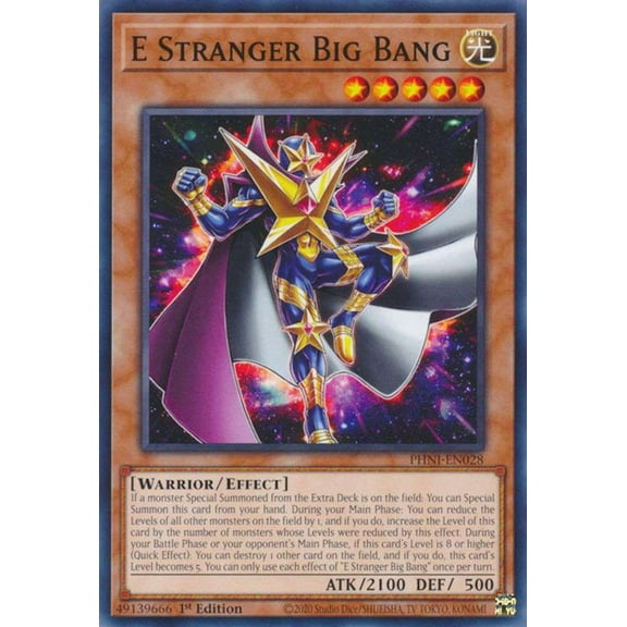 YuGiOh Phantom Nightmare Common E Stranger Big Bang PHNI-EN028