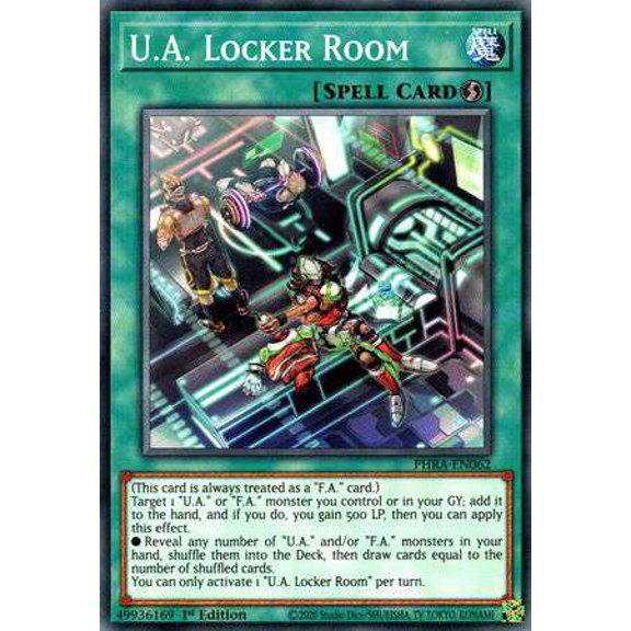YuGiOh Phantom Rage Common U.A. Locker Room PHRA-EN062