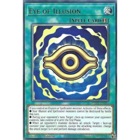 YuGiOh Phantom Revenge Rare Eye of Illusion PHRE-EN014