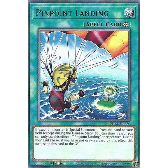 YuGiOh Phantom Revenge Rare Pinpoint Landing PHRE-EN029