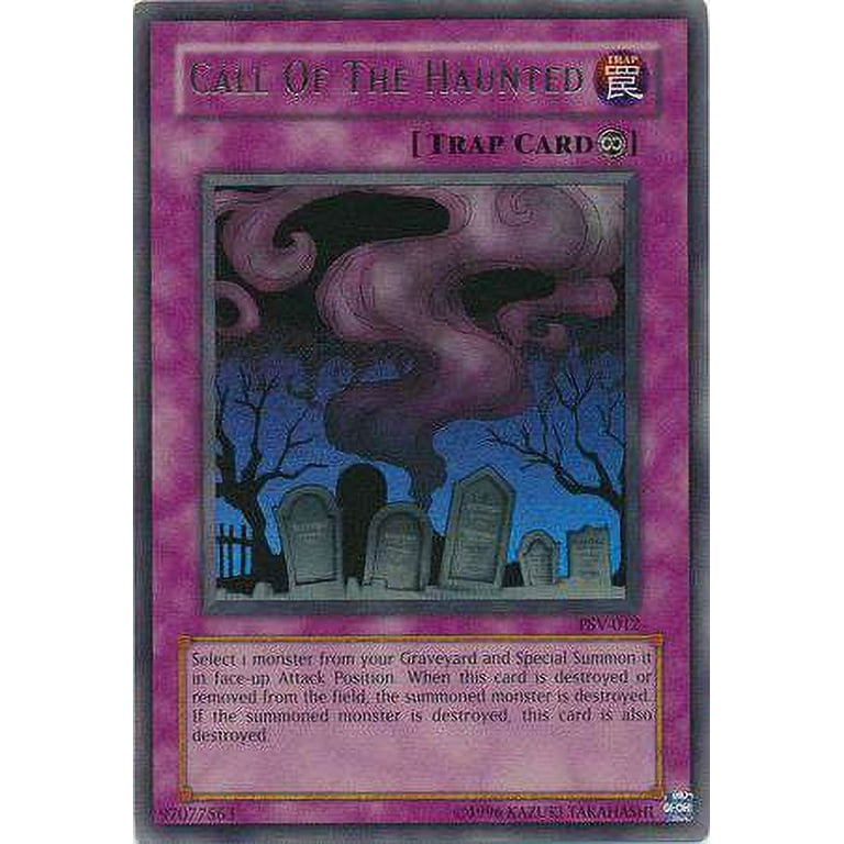 YuGiOh Pharaoh's Servant Ultra Rare Call of the Haunted PSV