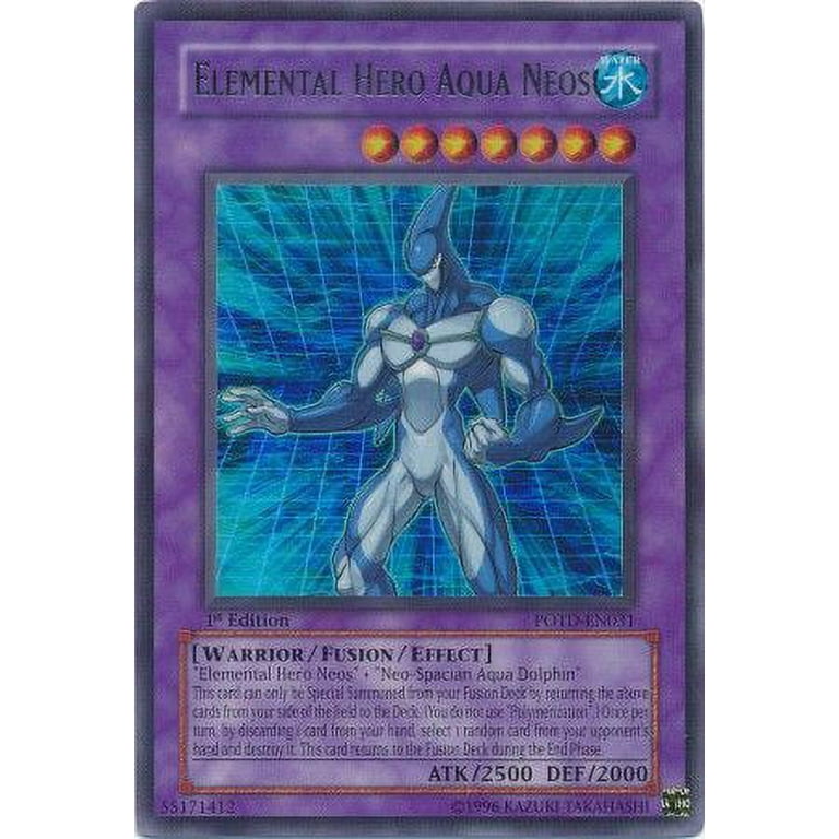YuGiOh Power of the Duelist Elemental Hero Aqua Neos POTD YuGiOh Power of the Duelist Elemental Hero Aqua Neos POTD