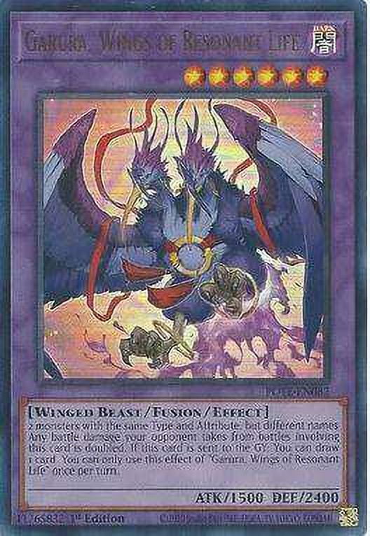 YuGiOh Power of the Elements Ultra Rare Garura, Wings of Resonant Life