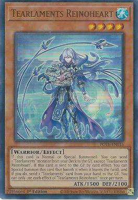 YuGiOh Power of the Elements Ultra Rare Tearlaments Reinoheart POTE-EN015 -  Walmart.com
