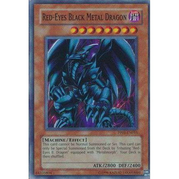 YuGiOh Premium Pack 1 Red-Eyes Black Metal Dragon PP01-EN015
