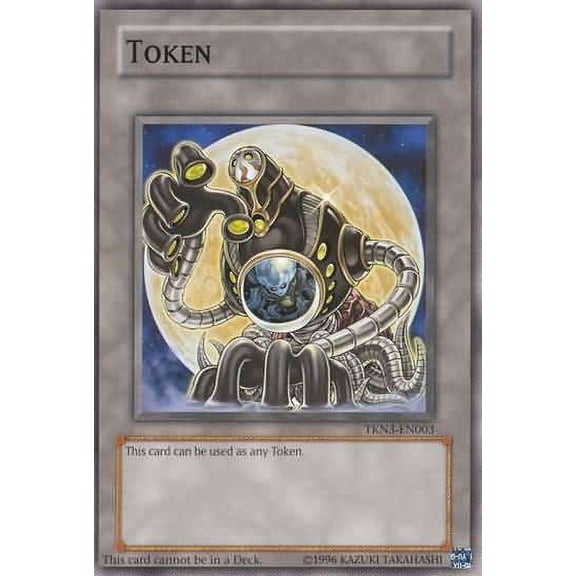 YuGiOh Promo Token Cards Common Arcana Force Moon Token TKN3-EN003