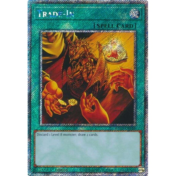 YuGiOh Quarter Century Bonanza Platinum Secret Rare Trade-In RA03-EN188