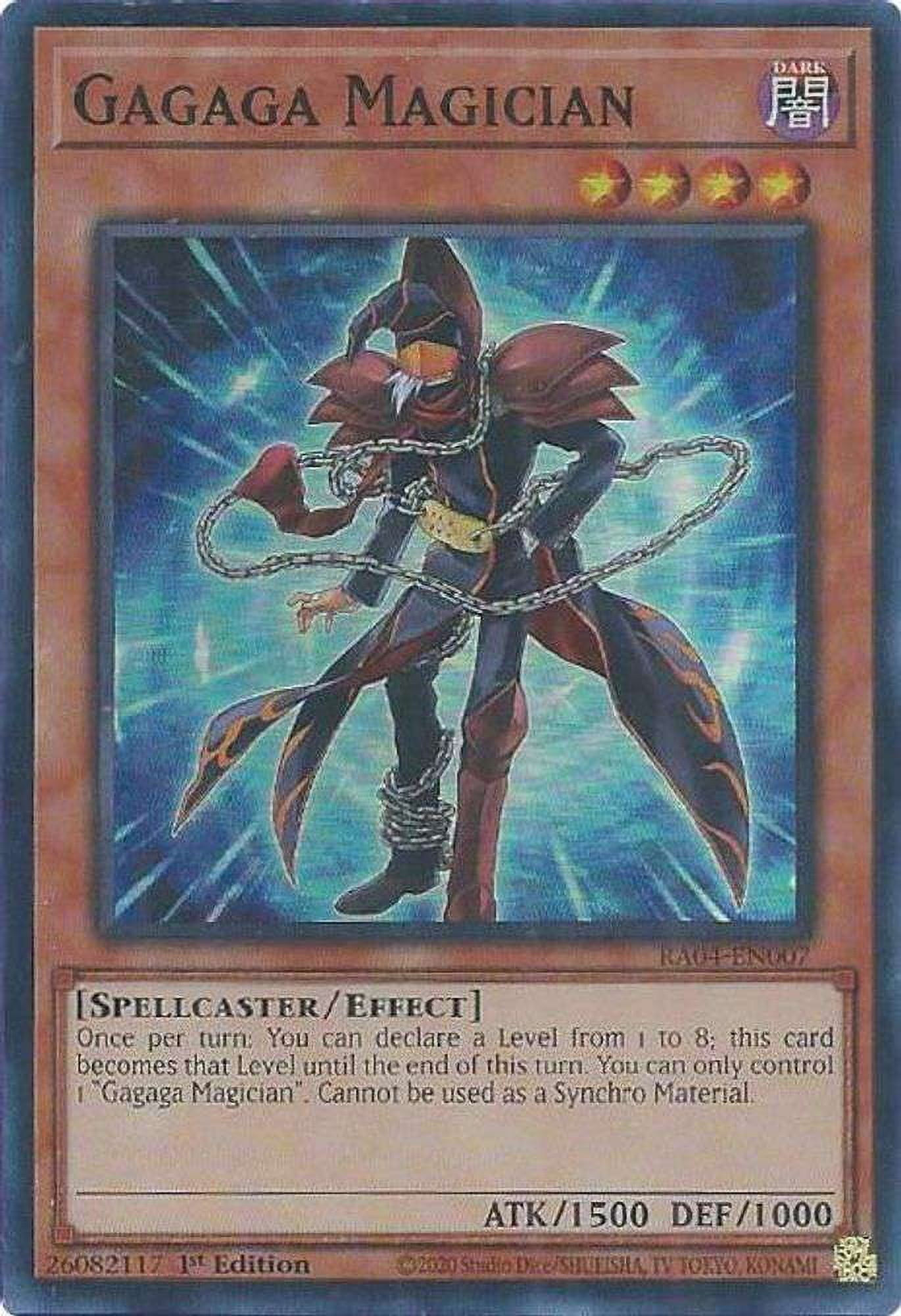 yugioh gagaga magician deck YU-GI-OH! - (BP01-EN218) - Battle Pack: Epic Dawn - 1st Edition You can declare a Level from 1 to 8 Gagaga Black Magician Deck 2015