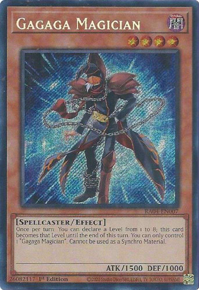 yugioh card gagaga magician Amazon.com: YU-GI-OH! - (PGLD-EN037) - Premium Gold - 1st Edition Yugioh LOCH-JP011 Gagaga Magician -