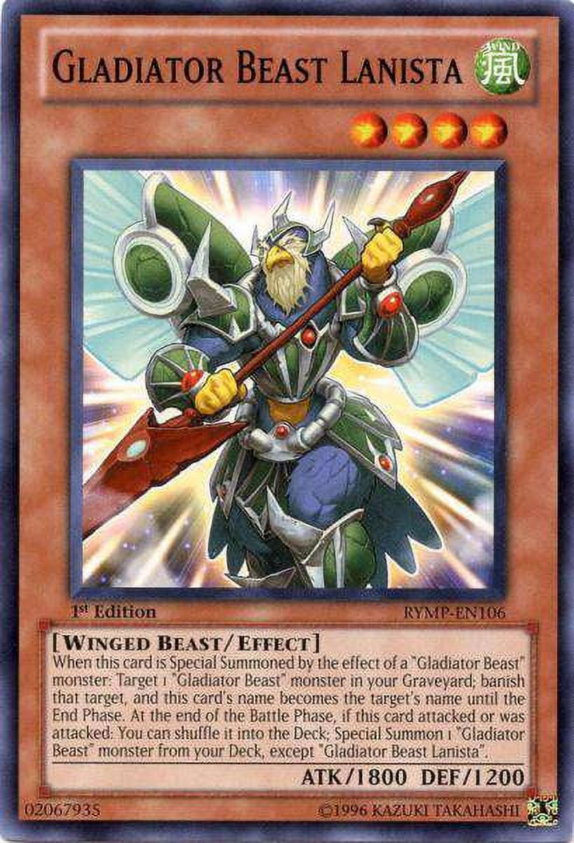 yugioh gladiator cards Yugioh Gladiator Beast Equeste LCGX-EN251 Secret Rare 1st Edition Near main image 0