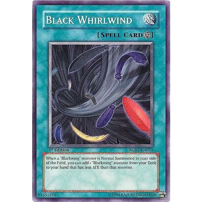yugioh blackwing spell cards YuGiOh Raging Battle Black Whirlwind RGBT-EN051