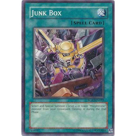 YuGiOh Raging Battle Common Junk Box RGBT-EN052