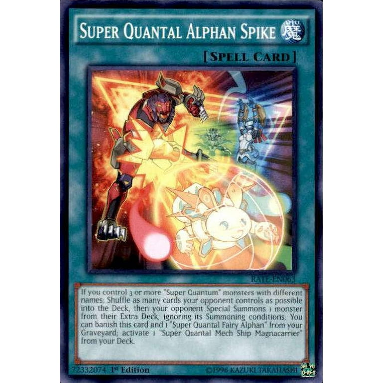 YuGiOh Raging Tempest Common Super Quantal Alphan Spike RATE-EN063 - Walmart.com YuGiOh Raging Tempest Common Super Quantal Alphan Spike RATE-EN063 - Walmart.com