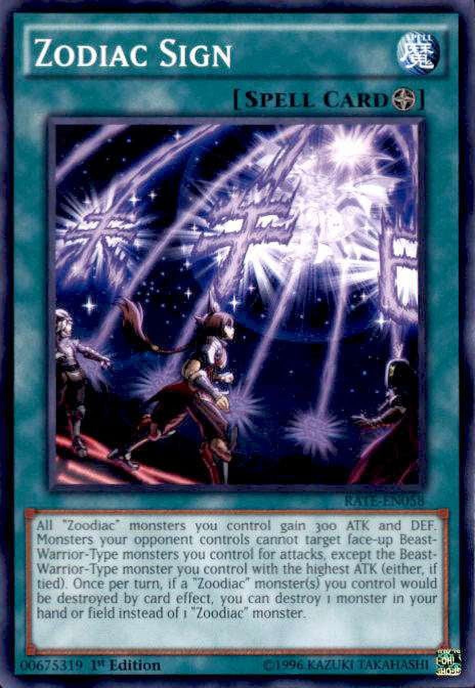 YuGiOh Raging Tempest Common Zodiac Sign RATE-EN058 - Walmart.com YuGiOh Raging Tempest Common Zodiac Sign RATE-EN058 - Walmart.com