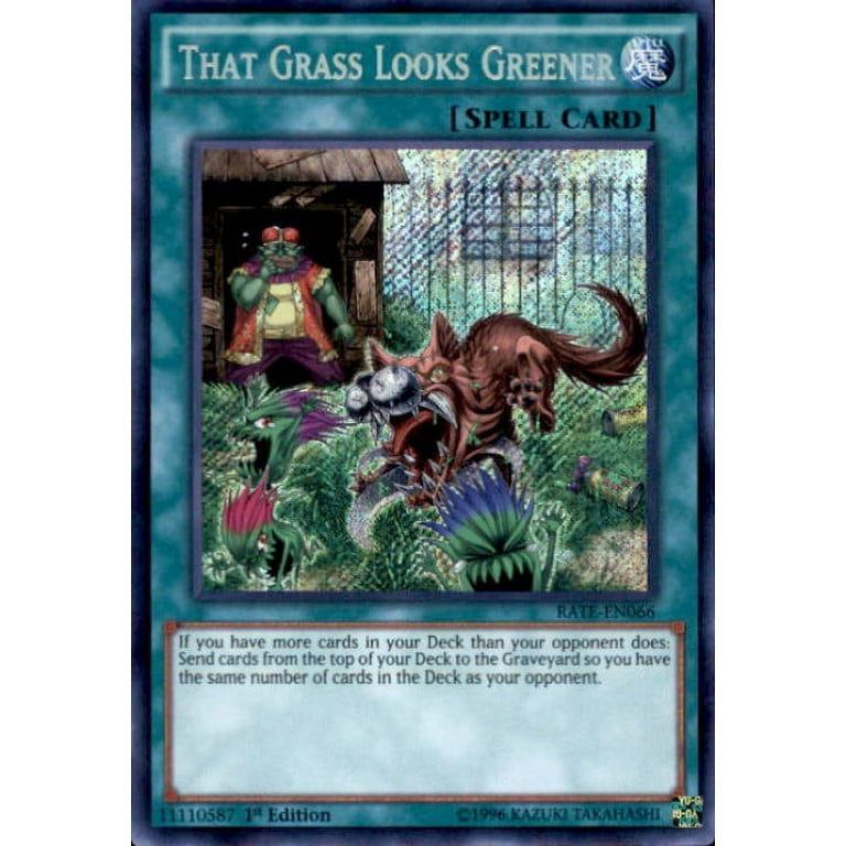 yugioh grass card Yu-Gi-Oh! - Phantom (SOI-EN031) - Shadow of Infinity - 1st Edition EN066 Rarity Yugioh That Grass Looks Greener