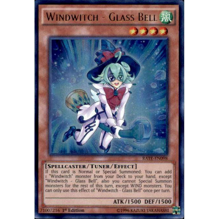 YuGiOh Raging Tempest Ultra Rare Windwitch - Glass Bell RATE-EN098 -  Walmart.com