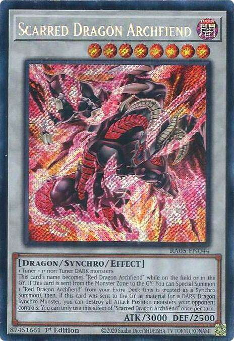 yugioh red dragon archfiend deck 2020 Yu-Gi-Oh! Complete Hot Tournament Ready : Toys & Games Ultra Rare card featuring Scarred Dragon Archfiend My Red Dragon Archfiend Yugioh