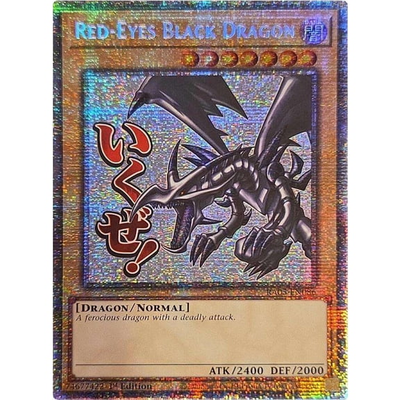YuGiOh Rarity Collection 5 Starlight Rare Red-Eyes Black Dragon RA05-EN086