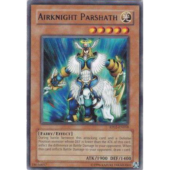 YuGiOh Retro Pack 2 Rare Airknight Parshath RP02-EN058
