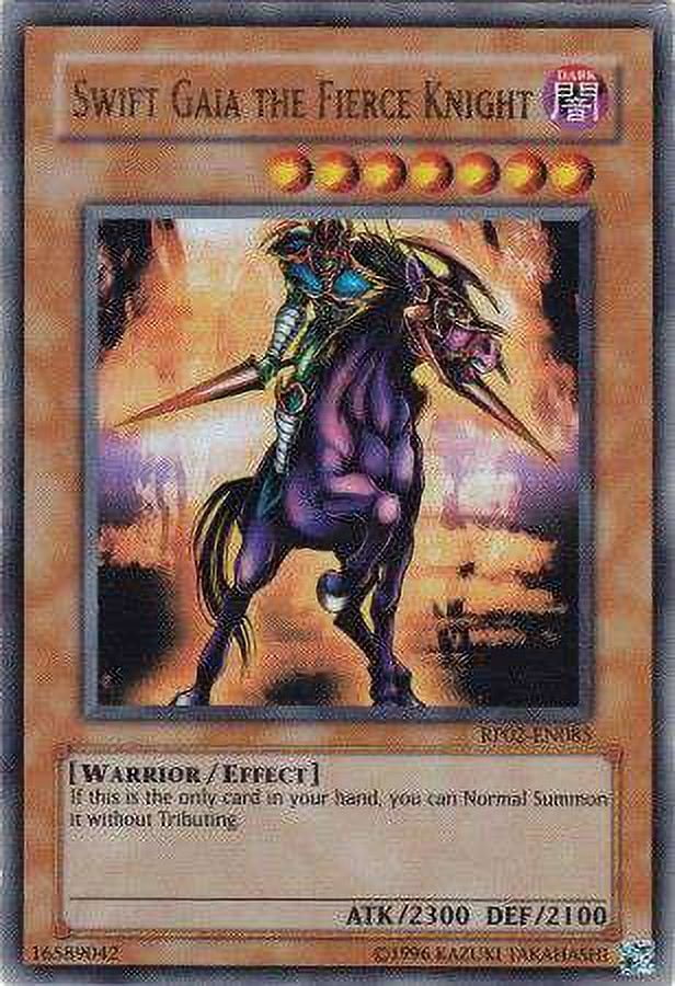 gaia the fierce knight yugioh card 2023 Yu-Gi-Oh! Japanese RD 7-Eleven Hi-Chew Promo CGC 10 on Fanatics Collect Legend of Blue YuGiOh Retro Pack 2 Ultra