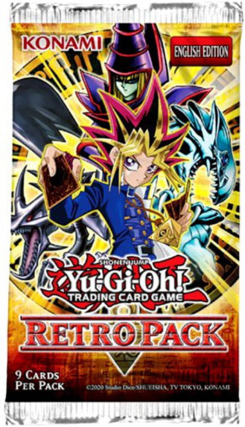 YuGiOh Retro Pack Booster Pack (9 Cards) - Walmart.com