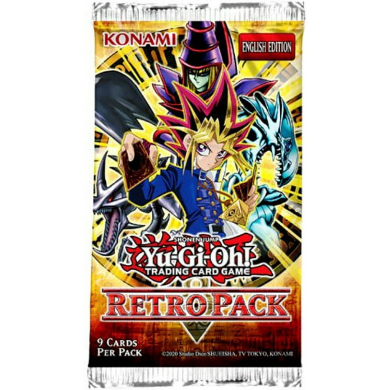 YuGiOh Retro Pack Booster Pack (9 Cards) - Walmart.com
