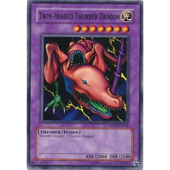 YuGiOh Retro Pack Common Twin-Headed Thunder Dragon RP01-EN042