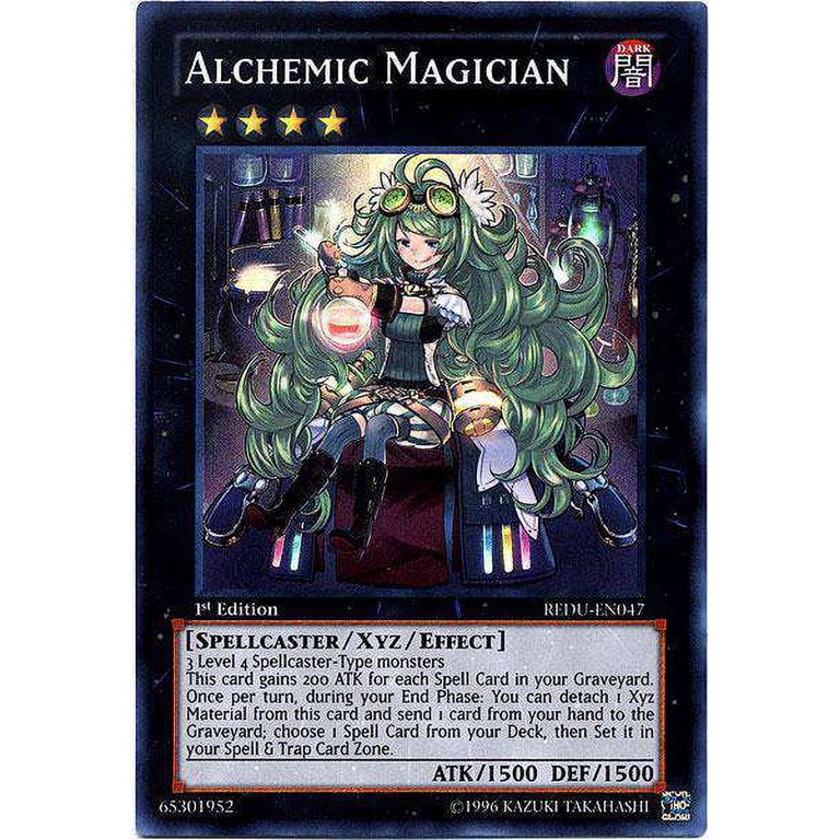 YuGiOh Return of the Duelist Super Rare Alchemic Magician