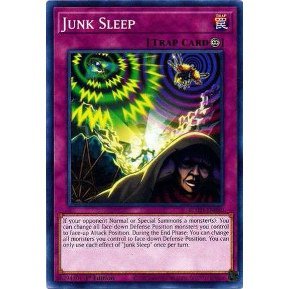 YuGiOh Rise of the Duelist Common Junk Sleep ROTD-EN080