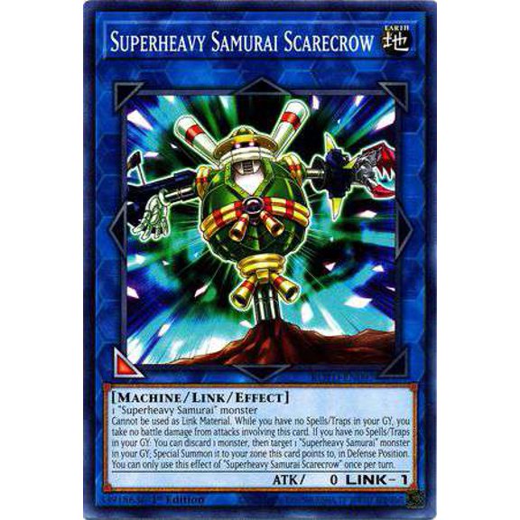 YuGiOh Rise of the Duelist Common Superheavy Samurai Scarecrow ROTD-EN097