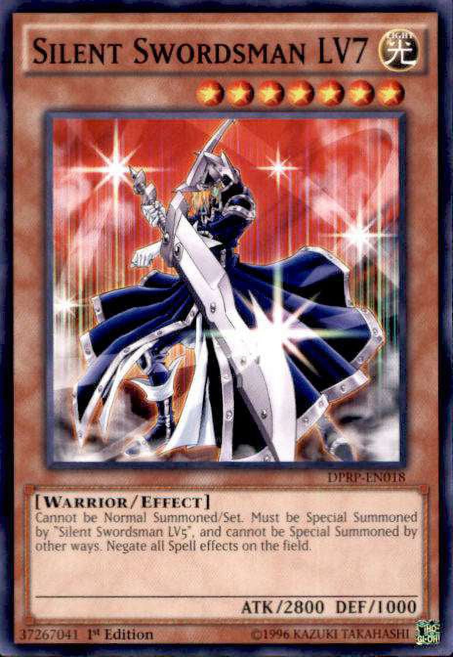 YuGiOh Rivals of the Pharaoh Duelist Pack Common Silent Swordsman