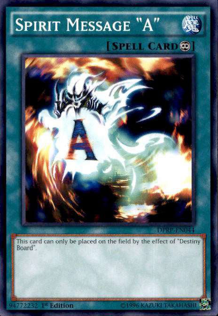 YuGiOh Rivals of the Pharaoh Duelist Pack Common Spirit Message A  DPRP-EN044 - Walmart.com