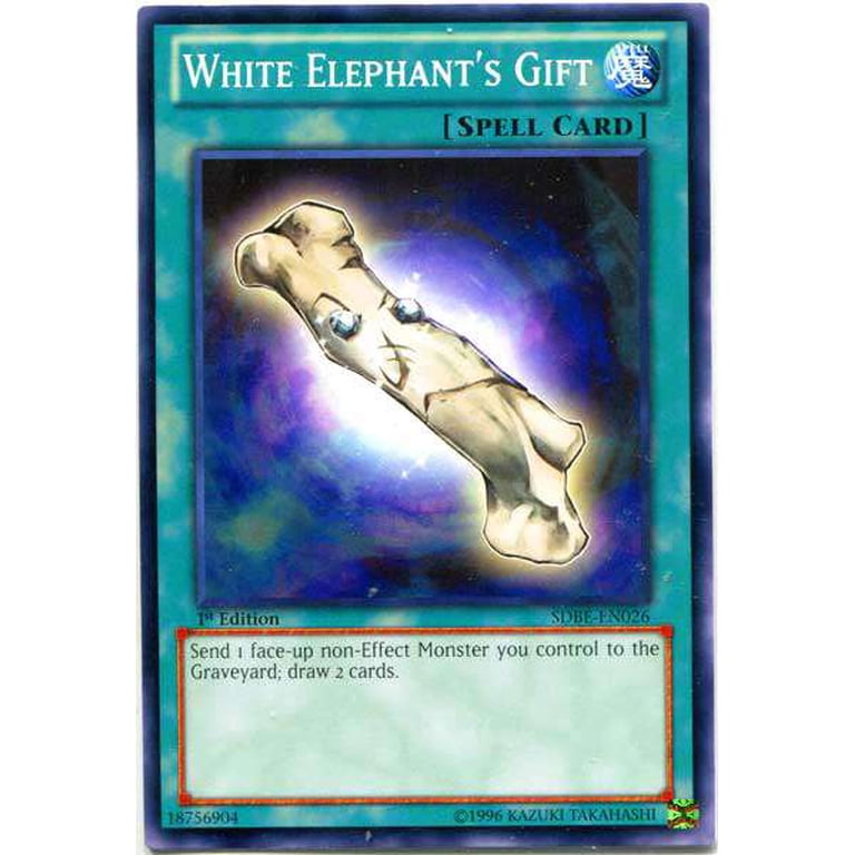 YuGiOh Saga of Blue-Eyes White Dragon Structure Deck Common White Elephant's Gift SDBE-EN026 - Walmart.com YuGiOh Saga of Blue-Eyes White Dragon Structure Deck Common White Elephant's Gift SDBE-EN026 - Walmart.com