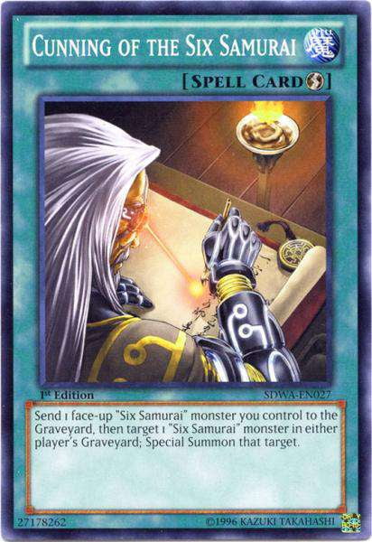 yugioh samurai warlords structure deck YuGiOh Samurai Warlords Structure Deck Common Grandmaster of the Six  Samurai SDWA-EN002