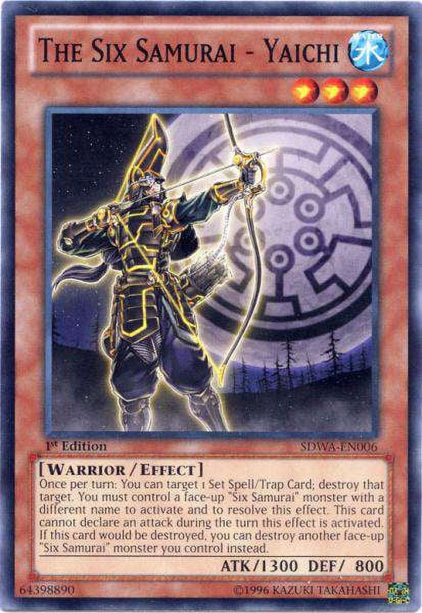 YuGiOh Samurai Warlords Structure Deck Common The Six Samurai