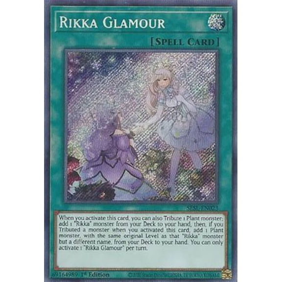 YuGiOh Secret Slayers Rikka Glamour SESL-EN023
