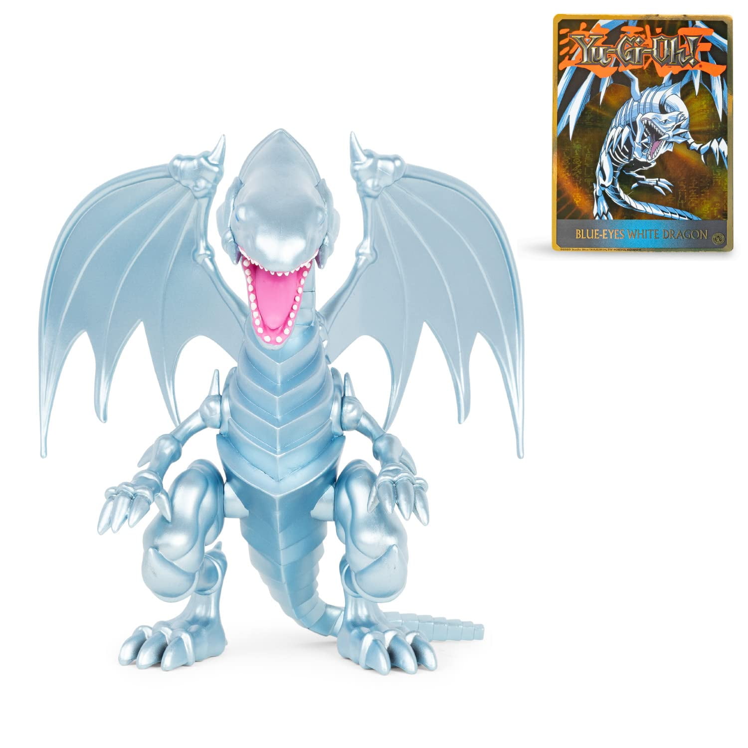 BLUE-EYES WHITE DRAGON プラモデル Amazon.com: Bandai Hobby - Yu-Gi-Oh! - Amplified Blue-Eyes