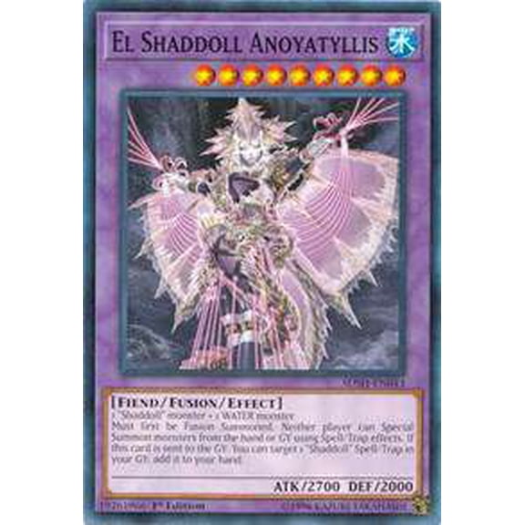 YuGiOh Shaddoll Showdown Structure Deck Common El Shaddoll Anoyatyllis SDSH-EN043