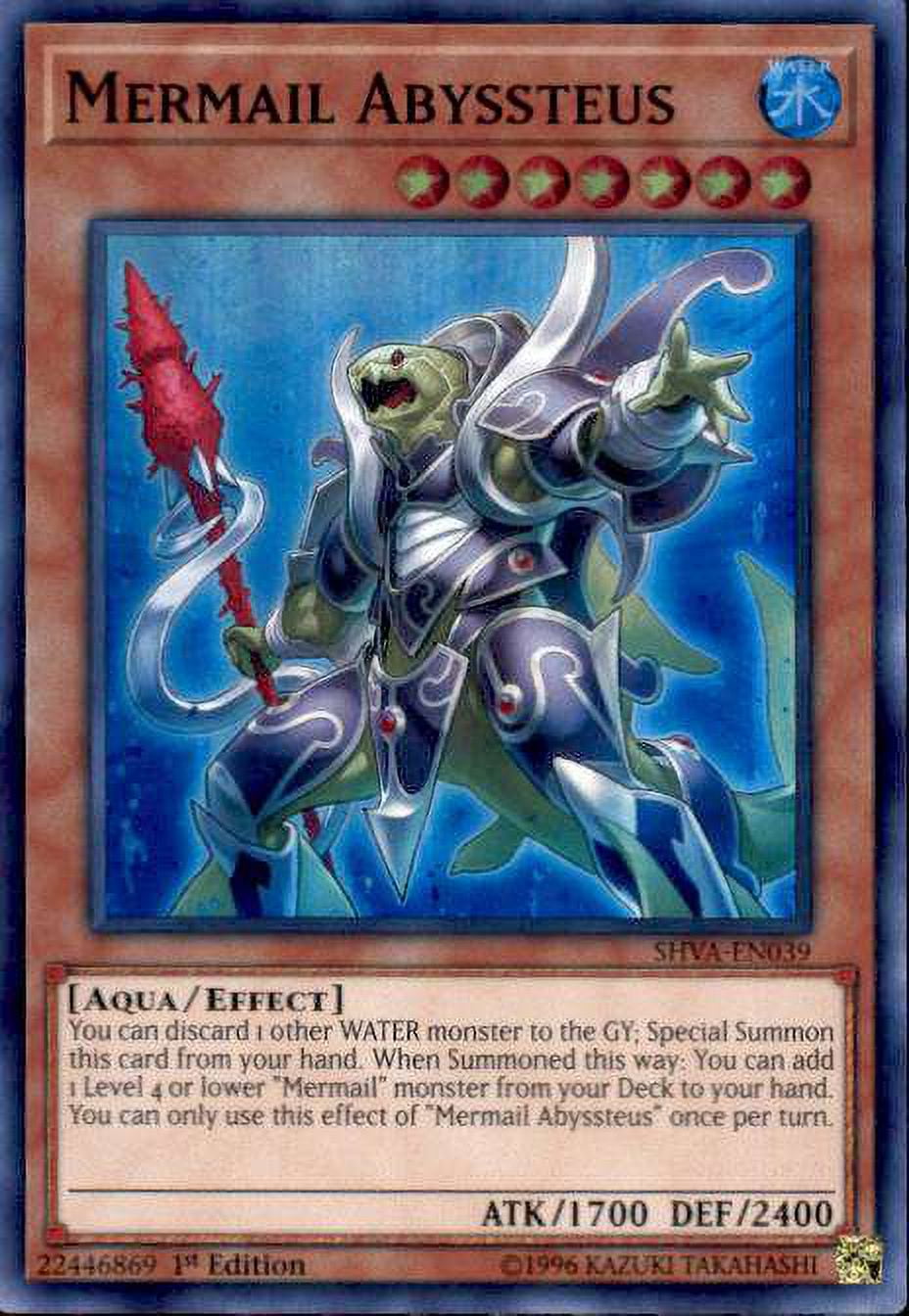 YuGiOh Shadows over Valhalla Super Rare Mermail Abyssteus SHVA-EN039 - Walmart.com YuGiOh Shadows over Valhalla Super Rare Mermail Abyssteus SHVA-EN039 - Walmart.com