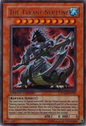 YuGiOh Shonen Jump The Tyrant Neptune JUMP-EN041