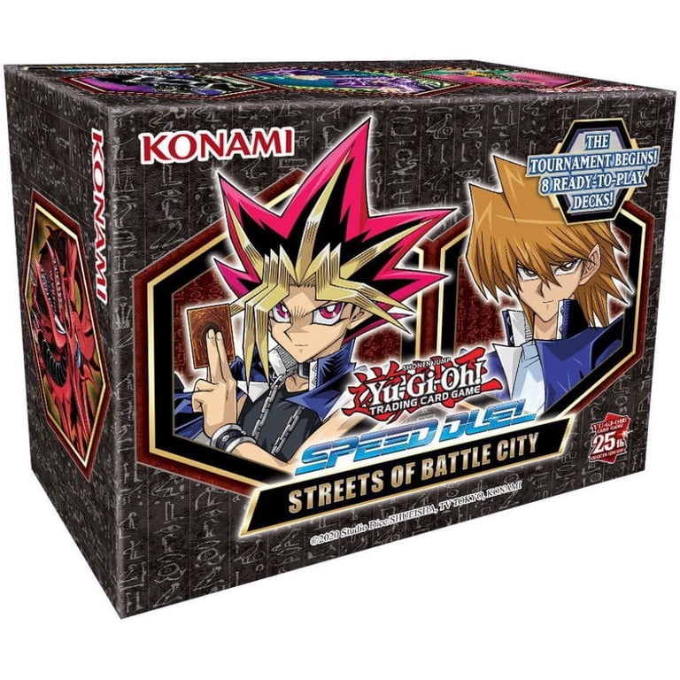 YuGiOh Speed Duel Streets of Battle City Box Set, 228 Cards, 25th  Anniversary Edition - Walmart.com