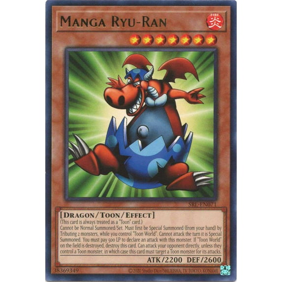 YuGiOh Spell Ruler 25th Anniversary Rare Manga Ryu-Ran SRL-EN071
